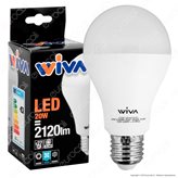 Wiva Lampadina LED E27 20W Bulb A70 - Colore : Bianco Freddo