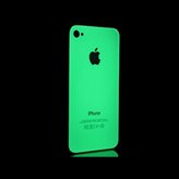 Cover skin adesiva fosforescente per iPhone 5/5S/SE che si illumina al buio marca 3M ™ - Modello : Iphone 5