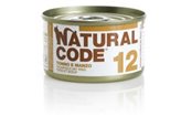 Natural Code 12 Tonno e Manzo 85 gr