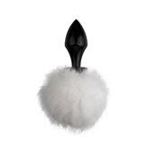 Bunny Tail Plug No.1 Black/White