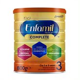 Enfamil Premium Complete 3 Alimento in Polvere a base di Latte per Bambini da 1 a 3 Anni - Barattolo da 800g