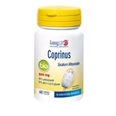 LongLife Coprinus Bio 500mg Integratore Alimentare 60 Capsule