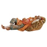 Statuine Presepe: Pastore che dorme sul fieno 12 cm Fontanini 114