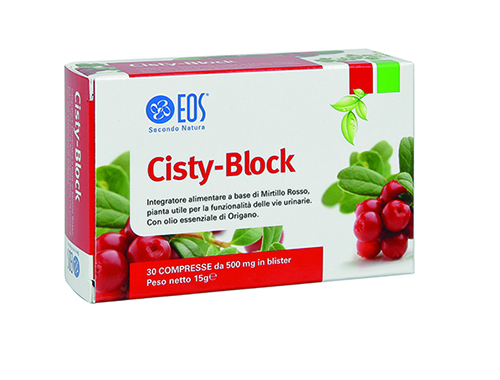 Eos Cisty Block Integratore Alimentare 30 Compresse