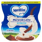 Merenda Latte Cacao Mellin 2x100g