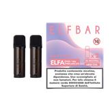 Juicy Peach ELFA Pod Precaricate Elf Bar 2ml - 2 pezzi (Nicotina: 20 mg/ml - ml: 2)