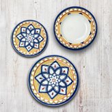 SATURNIA Corbara set 18 pezzi piatti decorati
