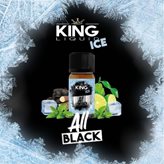 All Black Ice Aroma King Liquid Liquido 10 ml Liquirizia Menta Bergamotto Ghiaccio