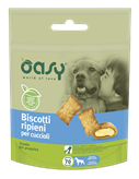 Oasy snack cane biscotti ripieni per cuccioli 70 gr