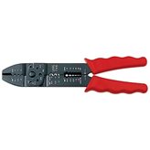 Crimping pliers for non-insulated open and closed terminals - mm² : 0,5÷1 1,5÷2,5 4÷6// L mm : 235