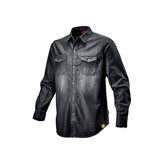 Camicia da lavoro Diadora Shirt Denim New Black Washing - 702.171663 - Taglia : XXL