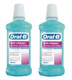 Oral-B Colluttorio Denti Gengive 500ml Duo Pack