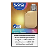 Waka SoMatch Mini Kit Ricaricabile 440mAh (GOLD) + Pod Precaricata Smokey Tobacco (Nicotina: 18 mg/ml - ml: 2)
