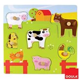 Goula 53081 Puzzle sonoro fattoria