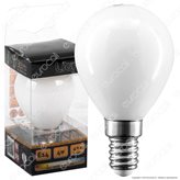 Intereurope Light Lampadina LED E14 4W MiniGlobo P45 Milky Filamento - mod. LL-HBFM1404C