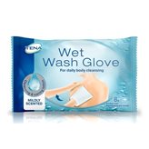 Tena Wet Wash Glove Guanti Per La Pulizia Quotidiana Del Corpo 8 Pezzi