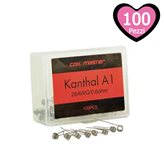 Resistenze Pronte Kanthal A1 Coil Master - 100 Pezzi - Ohm : 1.5