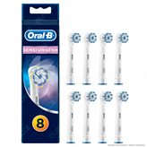 Oral-B Testine Di Ricambio Per Spazzolino Elettrico Sensi Ultrathin - Confezione da 8 testine