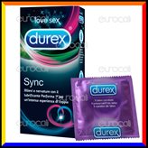Preservativi Durex Sync - Scatola 6 pezzi