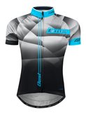 Maglia ciclismo FORCE BEST grigio blu - Taglia : XL