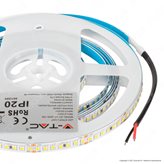 V-Tac VT-2835-168 Striscia LED Flessibile 60W SMD Monocolore 168 LED/metro 24V - Bobina 5 metri - SKU 212596 / 212597 / 212598 - Colore : Bianco Naturale