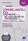 Concorso Comune di Napoli 50 Maestre + 15 Istruttori Direttivi Scolastici