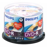 Philips DVD-R 4,7GB Cake 16X 120 Minuti in campana da 50 pezzi - DM4S6A50F-00