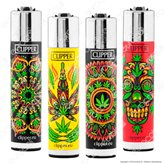 Clipper Large Fantasia Psy Weed - 4 Accendini