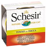 Alimento gatto Schesir Cat Broth tonno e zucca 70g