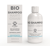 Shampoo Cani Manti Chiari Naturale Bio con Estratto di Riso e Pantenolo 250ml