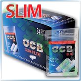 Ocb Slim 6mm - Box 34 Bustine da 120 Filtri