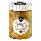 Cascina San Cassiano Carciofi Spaccati in Olio d'Oliva Vegan Senza Glutine - Vasetto da 280g