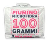 PIUMINO PLUMY sintetico LEGGERO Bianco ESTIVO 100 gr./mq. - Misura : 2 PIAZZE