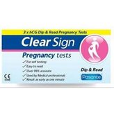 PASANTE CLEAR SIGN DIP & READ - Test di gravidanza - 3 test inclusi