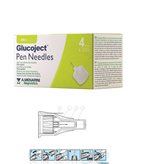 GLUCOJET Pen Needles Aghi per Penna da Insulina 32G 4mm 100 pezzi
