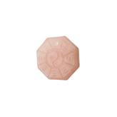 Ciondolo Unisex Yin Yang in Quarzo rosa levigato