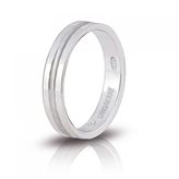 Fedina Unoaerre in argento modello Biancospino AF286 - Misura anello : 10-Incisione: Nessuna