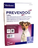 Virbac - PrevenDOG - 2 Collari Antiparassitari da 60 cm per Cani da 0 a 25 Kg