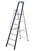 Professional stepladder - Rung - Steps : 8// Twin Ladder Max Height (m) : 2.44// Closed Ladder Dimensions (HxLxP m) : 2.65x0.56x0.13// H Max double working height (m) : 3.84// H Platform (m) : 1.84