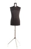 Adjustable Male Tailors Dress Form Mannequin 44-54 (Mannequin dress color: black)