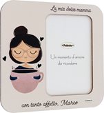 Fabula Festa della Mamma - Cornice foto da Tavolo Stampata Decentrata - personalizzabile - Cod. Articolo 208270A