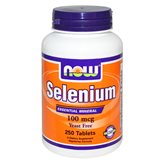 NOW FOODS Selenium 100mcg - 250 tablets - selenio