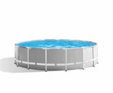 INTEX piscina PRISM FRAME rotonda cm 457x122h con pompa filtro