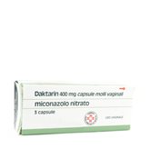 Daktarin 400mg Miconazolo Nitrato 3 Capsule Vaginali