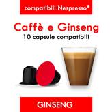 Caffè e Ginseng Amaro Compatibile Nespresso