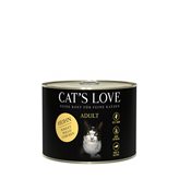 CAT'S LOVE - POLLO CON OLIO DI LINO E ORTICA