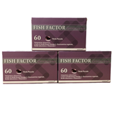 3X Fish Factor Articolazioni - Integratore di Acido Ialuronico e Omega 3 - Promo Pack