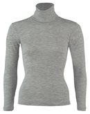 Dolcevita donna in lana seta - col. grigio chiaro melange - Taglia  : 46/48 (L) donna