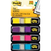 Post-it® Index Mini 683 - azzurro, fucsia, giallo, rosa - 683-4AB (conf.4)