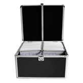 MediaRange valigia porta CD-DVD DJ Case 300 Dischi bustine sospese, nera - BOX72